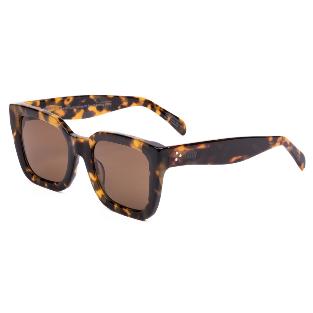 Sito Harlow Polarized sunglasses maple tortoise brown trendy style sunnies sun